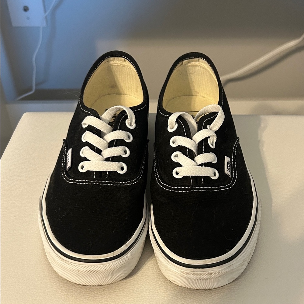 Vans Classic Black and White Sneakers